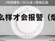 烟雾报警器怎么样才会报警（烟雾报警器实拍）